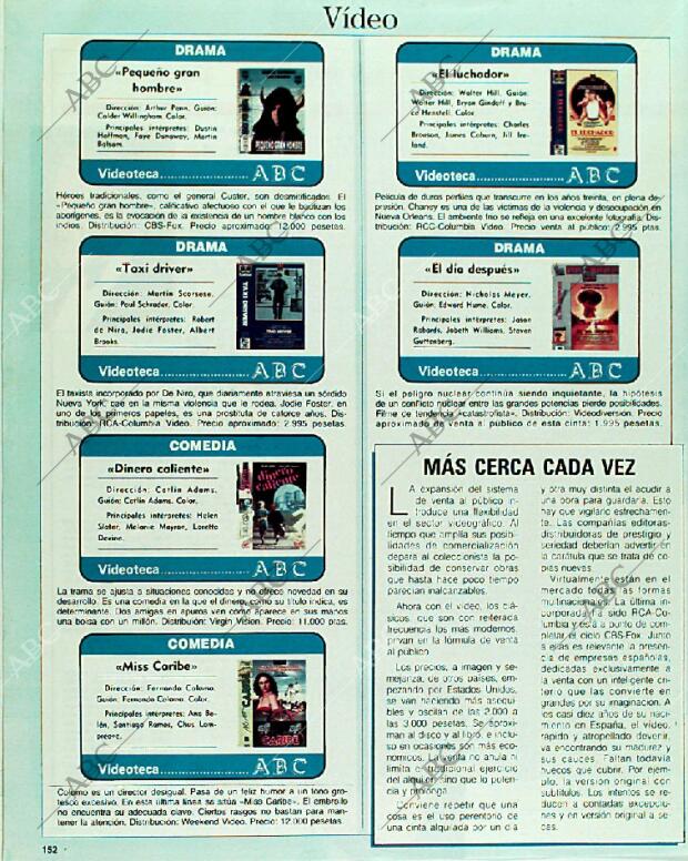 BLANCO Y NEGRO MADRID 28-05-1989 página 152