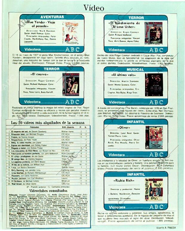 BLANCO Y NEGRO MADRID 28-05-1989 página 153