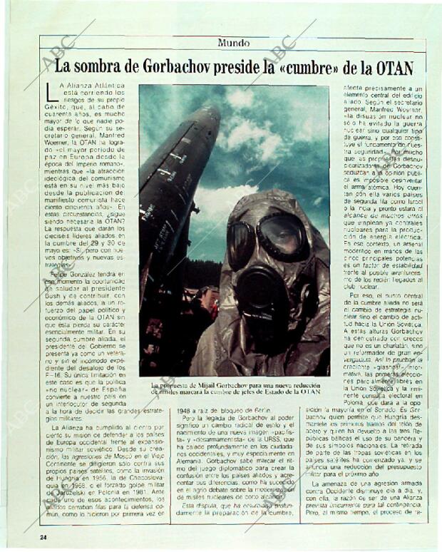 BLANCO Y NEGRO MADRID 28-05-1989 página 24