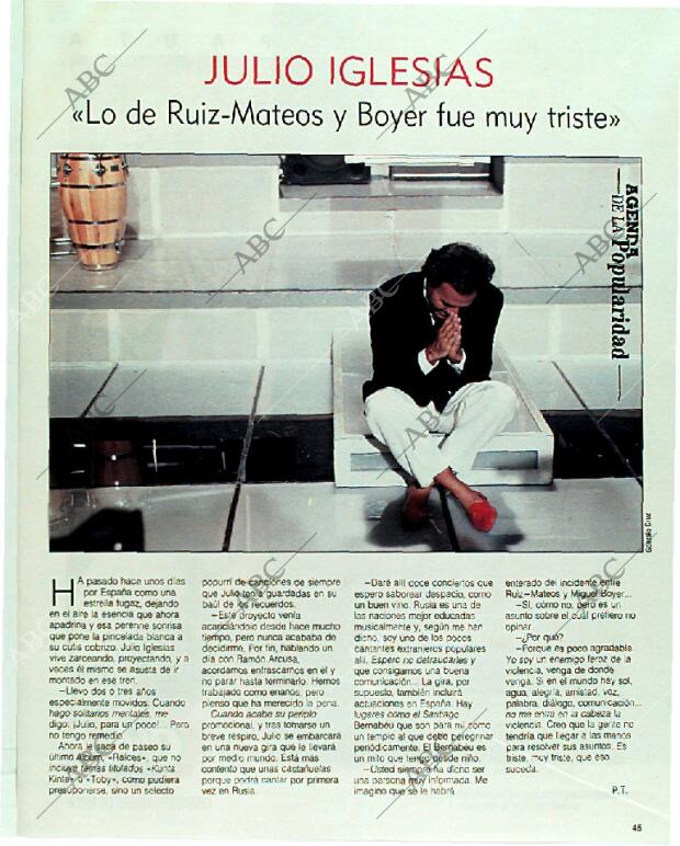 BLANCO Y NEGRO MADRID 28-05-1989 página 45