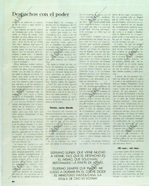 BLANCO Y NEGRO MADRID 28-05-1989 página 56