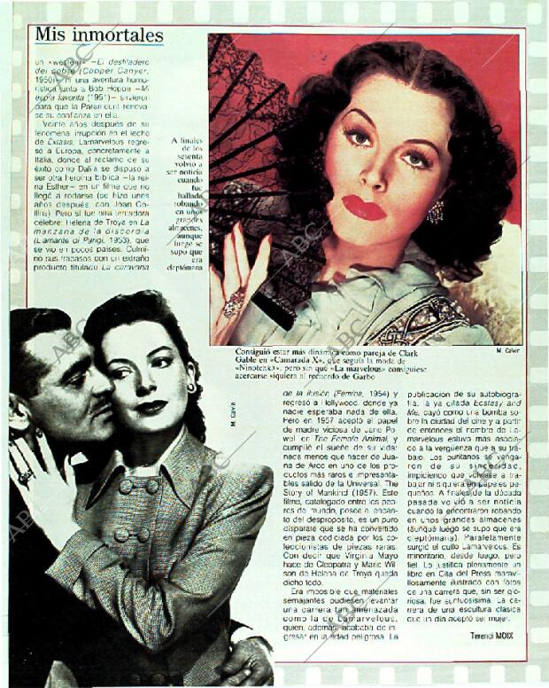 BLANCO Y NEGRO MADRID 28-05-1989 página 74