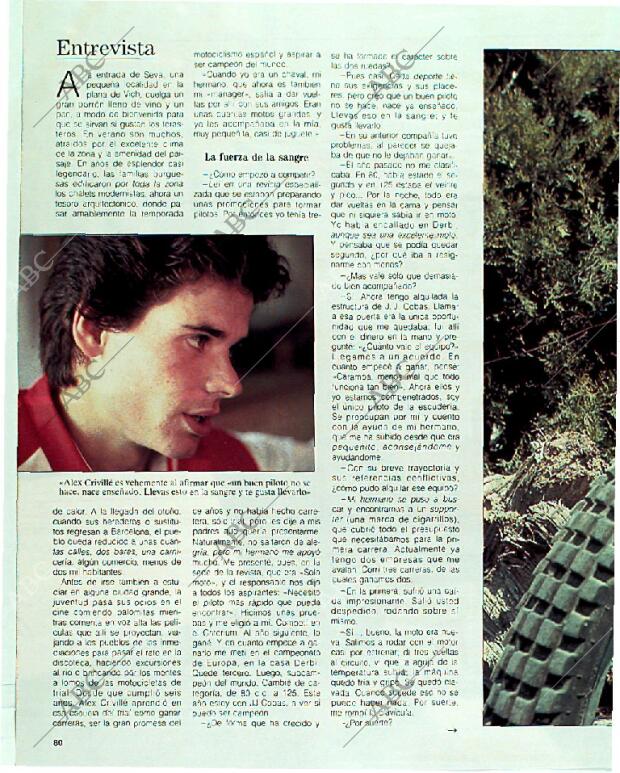 BLANCO Y NEGRO MADRID 28-05-1989 página 80