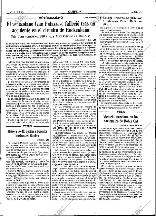 ABC SEVILLA 29-05-1989 página 75