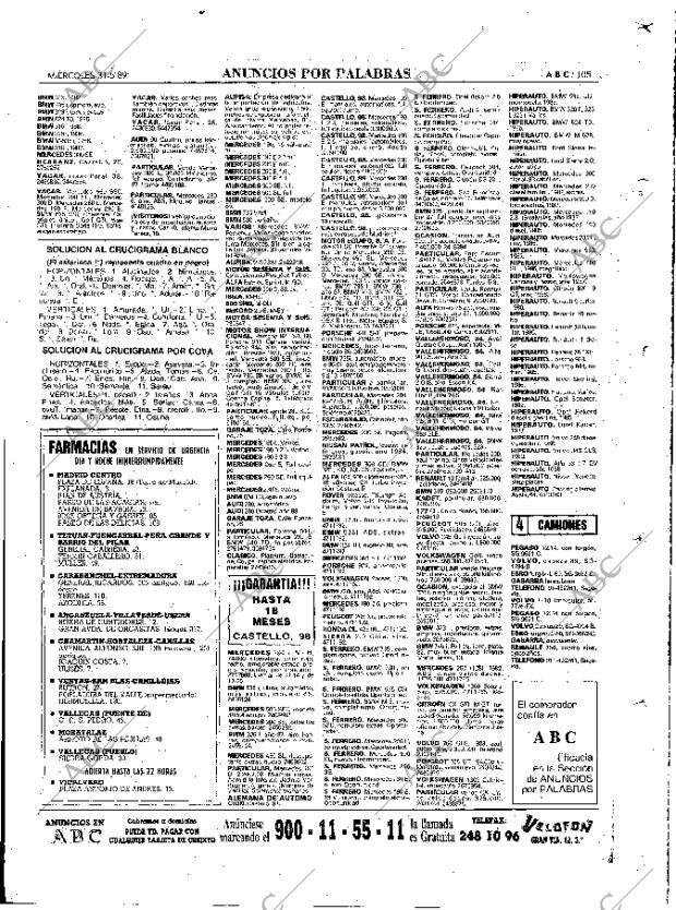 ABC MADRID 31-05-1989 página 105