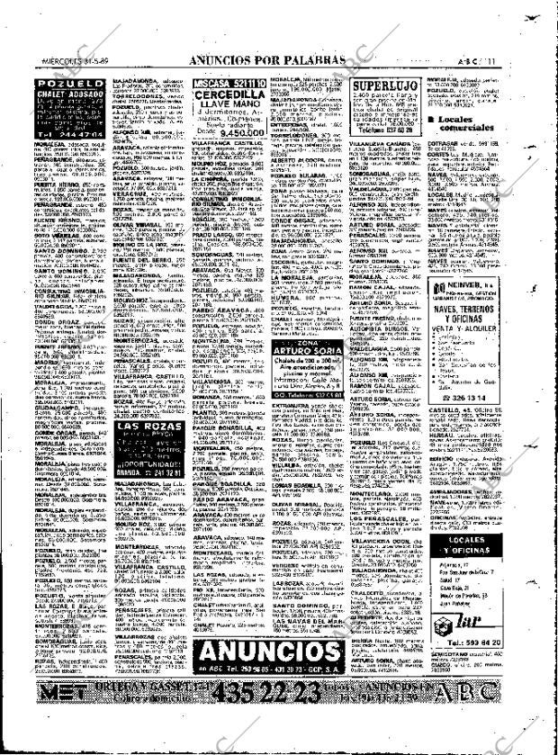 ABC MADRID 31-05-1989 página 111