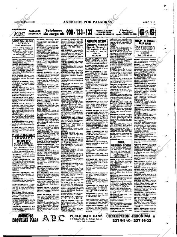ABC MADRID 31-05-1989 página 115