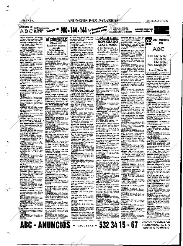 ABC MADRID 31-05-1989 página 116