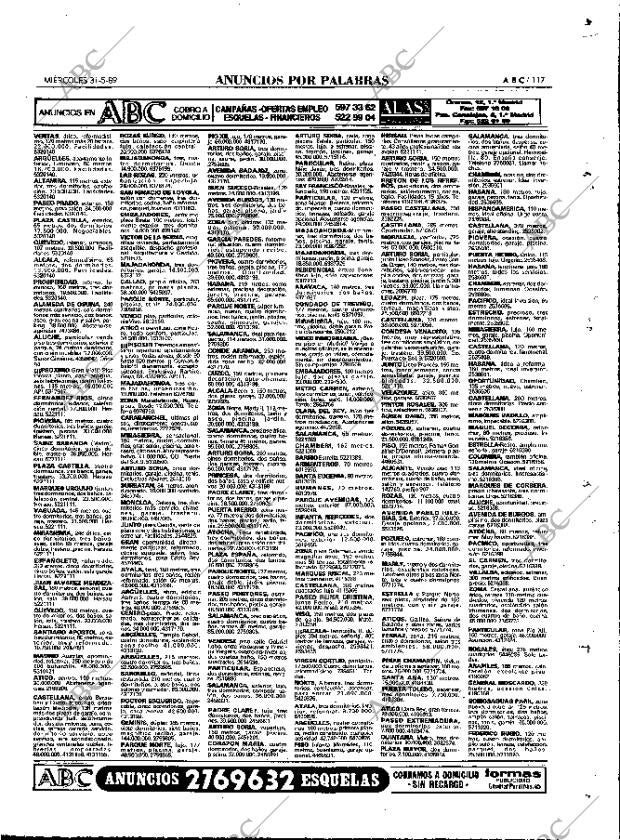 ABC MADRID 31-05-1989 página 117