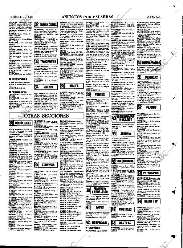 ABC MADRID 31-05-1989 página 123
