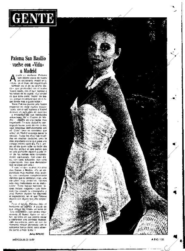 ABC MADRID 31-05-1989 página 125