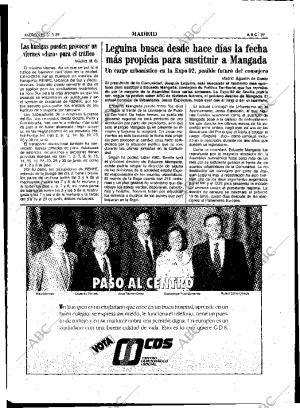 ABC MADRID 31-05-1989 página 39