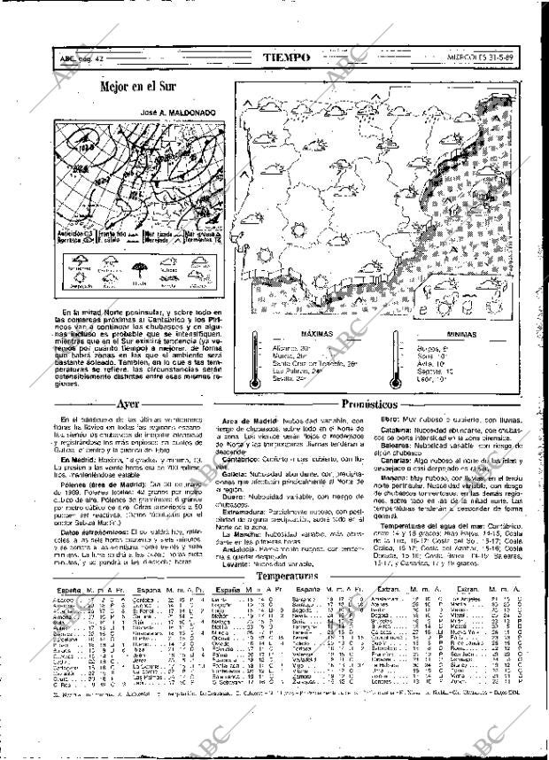 ABC MADRID 31-05-1989 página 42