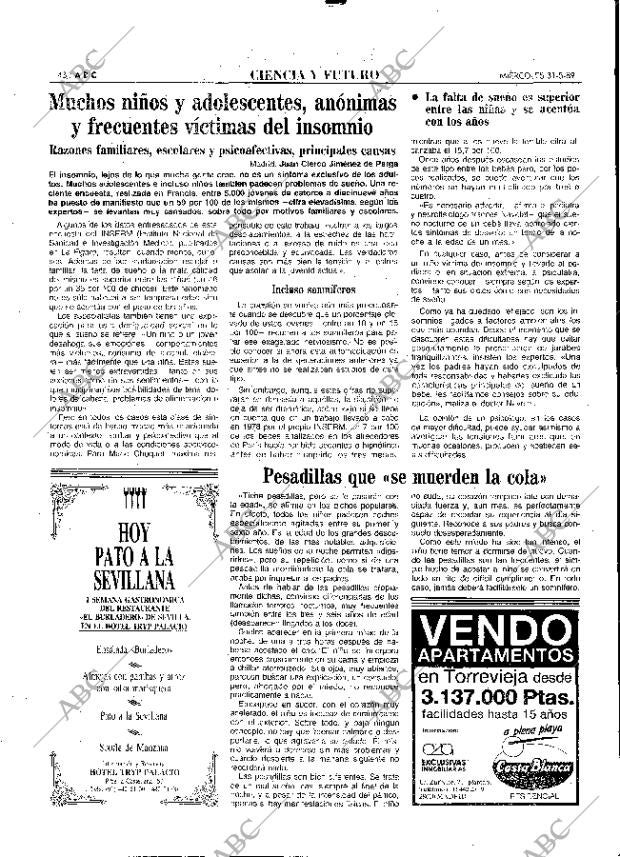 ABC MADRID 31-05-1989 página 48