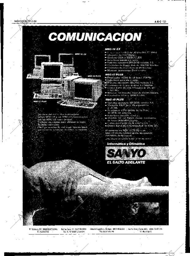 ABC MADRID 31-05-1989 página 53