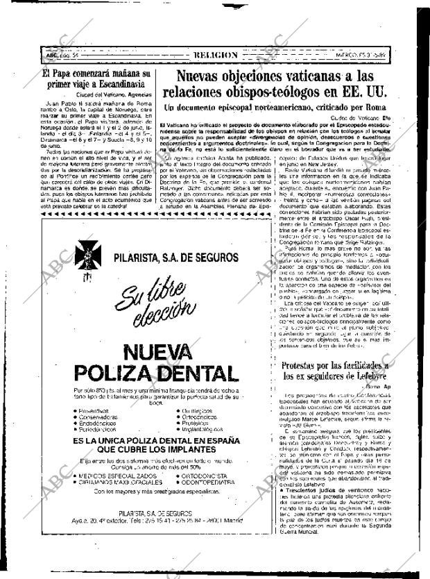 ABC MADRID 31-05-1989 página 54