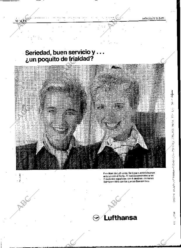 ABC MADRID 31-05-1989 página 58