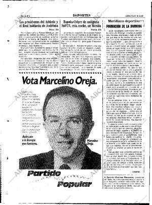 ABC MADRID 31-05-1989 página 84