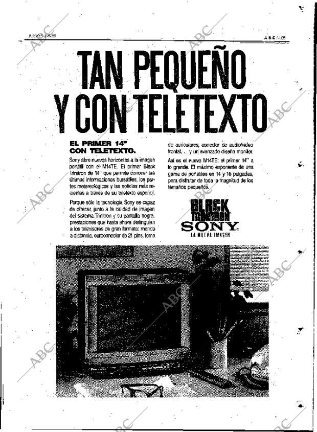 ABC MADRID 01-06-1989 página 105