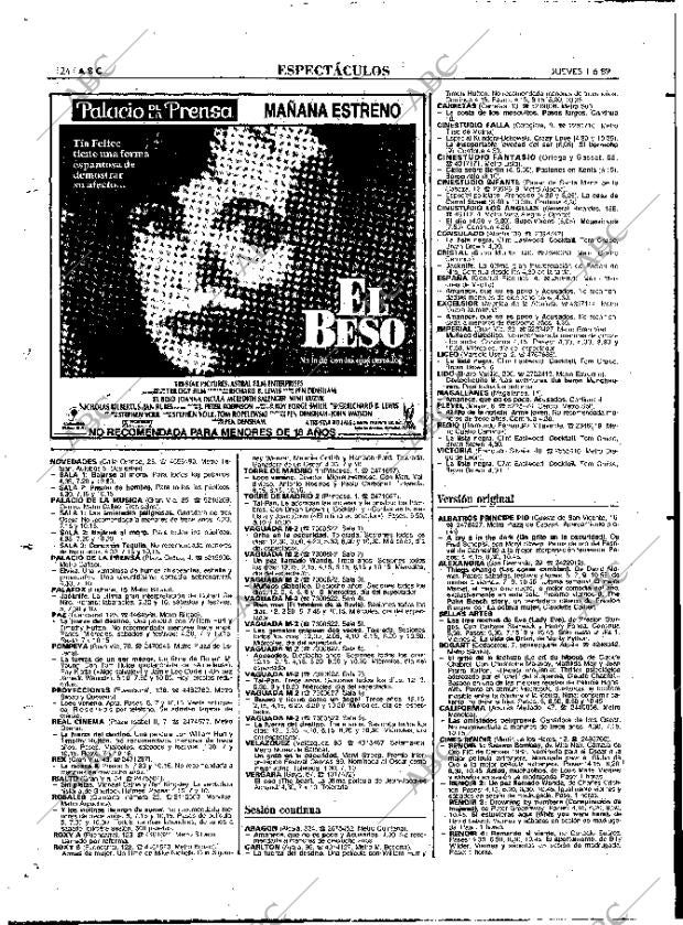 ABC MADRID 01-06-1989 página 124