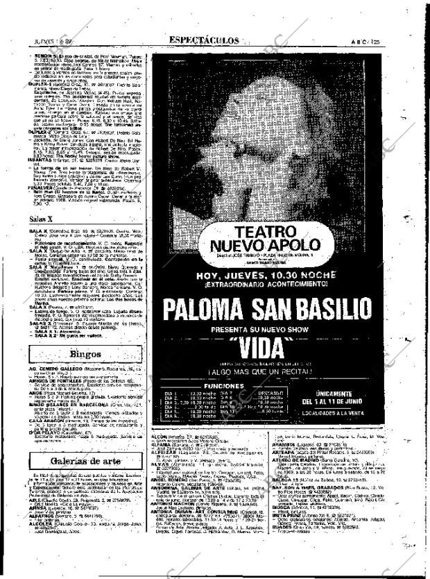 ABC MADRID 01-06-1989 página 125