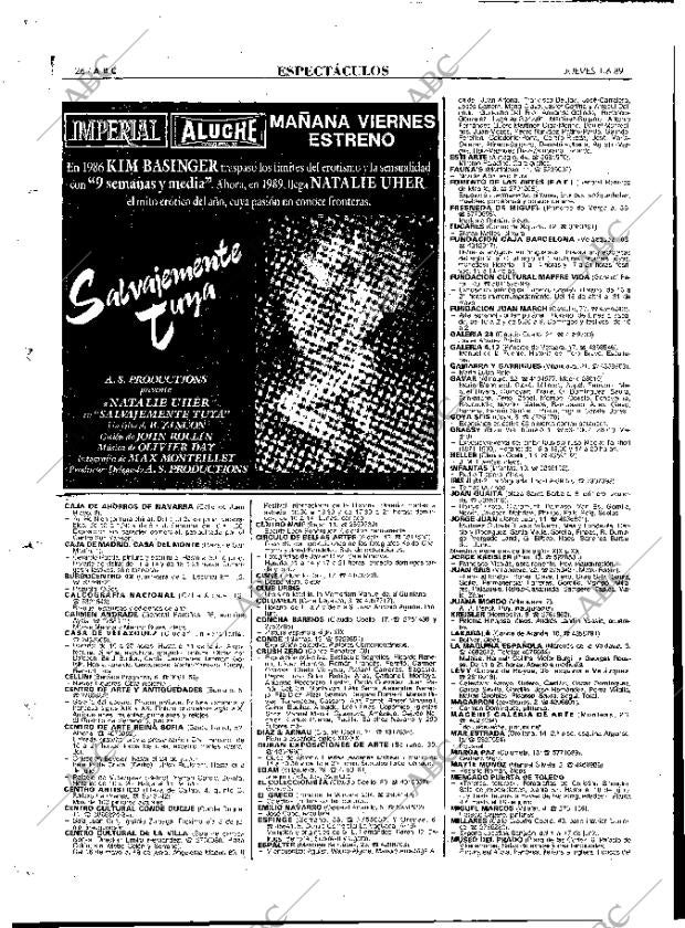 ABC MADRID 01-06-1989 página 126