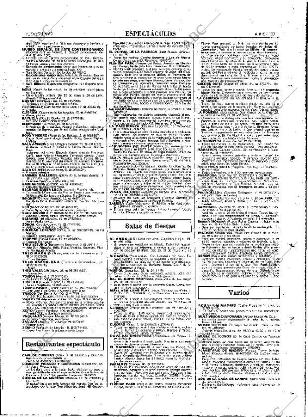 ABC MADRID 01-06-1989 página 127