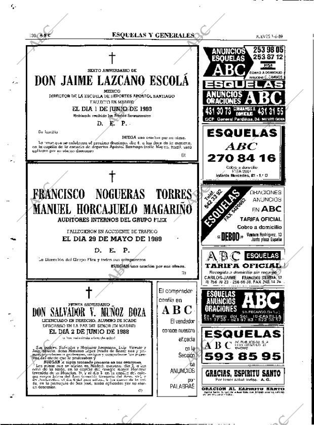 ABC MADRID 01-06-1989 página 130