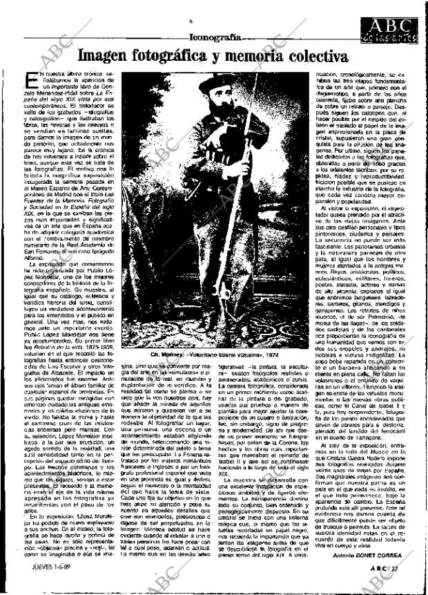 ABC MADRID 01-06-1989 página 27
