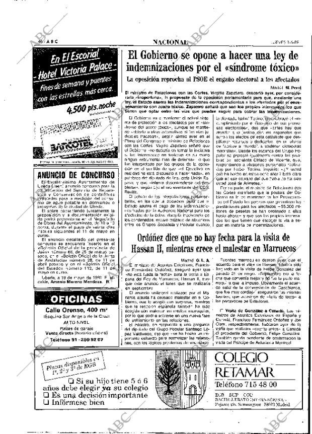 ABC MADRID 01-06-1989 página 46