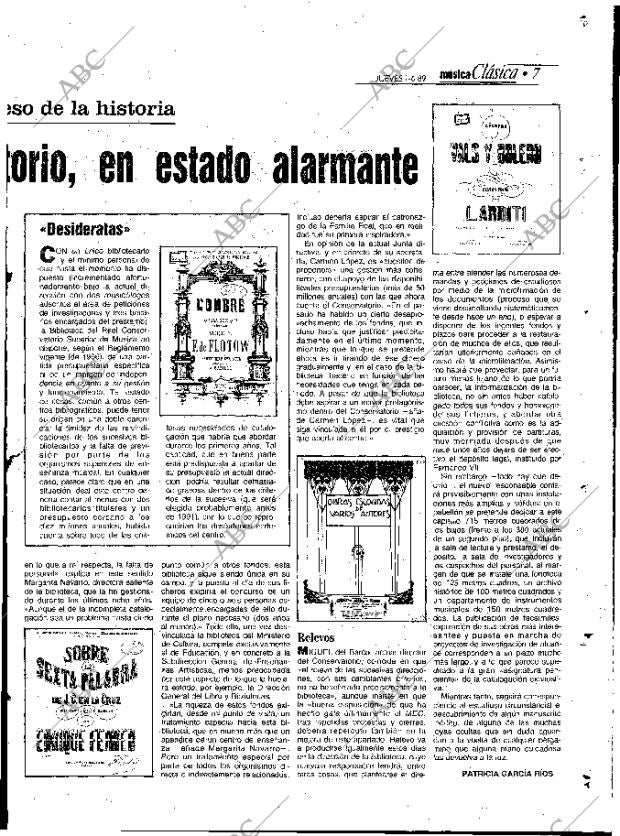 ABC MADRID 01-06-1989 página 81
