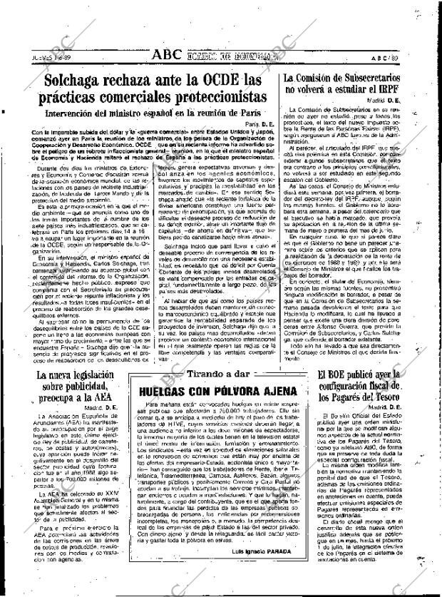 ABC MADRID 01-06-1989 página 89