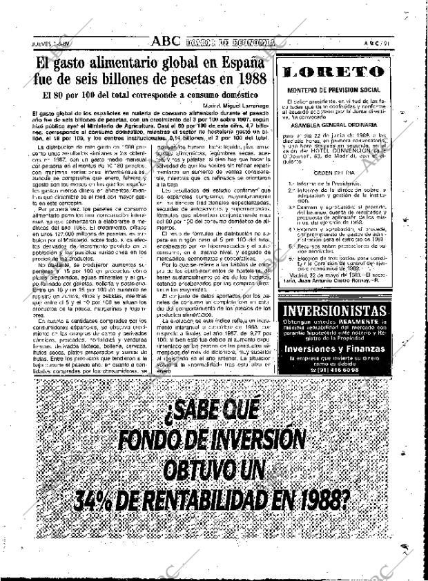 ABC MADRID 01-06-1989 página 91