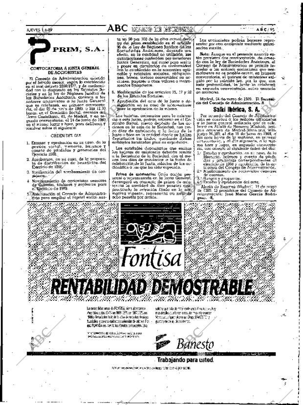ABC MADRID 01-06-1989 página 95