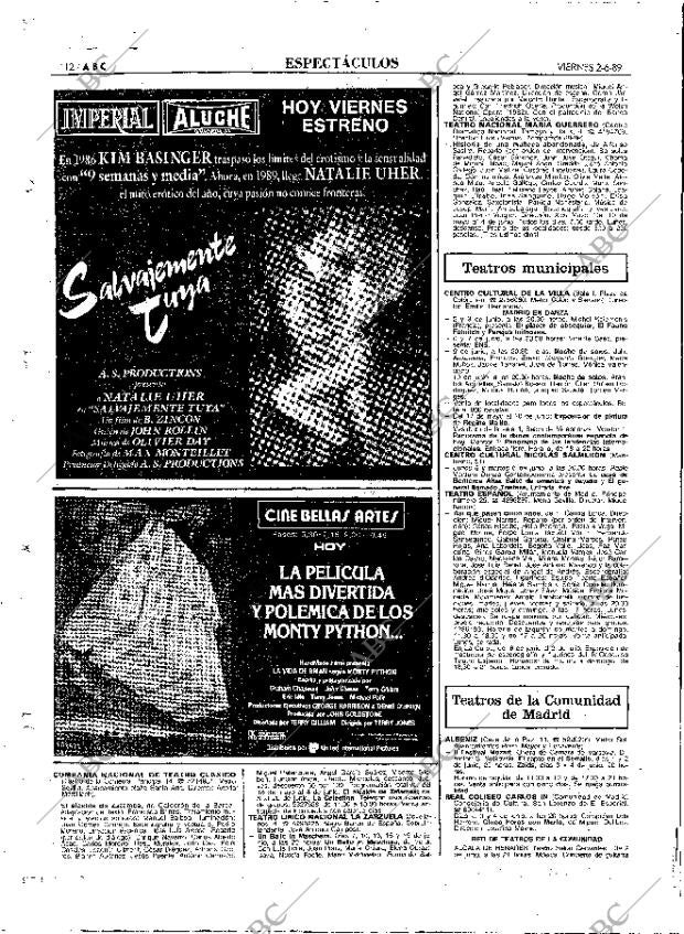 ABC MADRID 02-06-1989 página 112