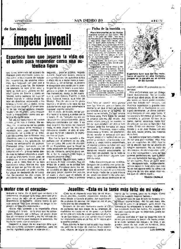 ABC MADRID 02-06-1989 página 73