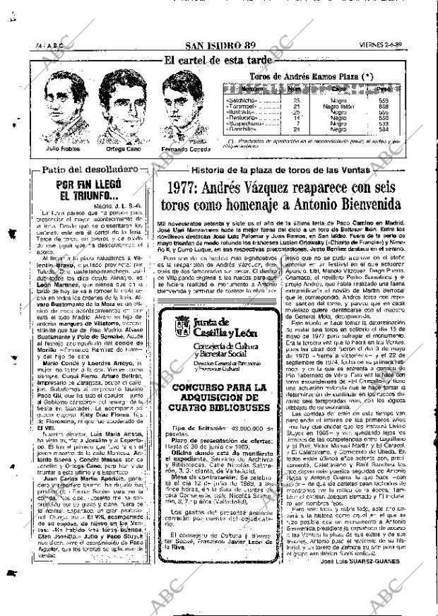 ABC MADRID 02-06-1989 página 74