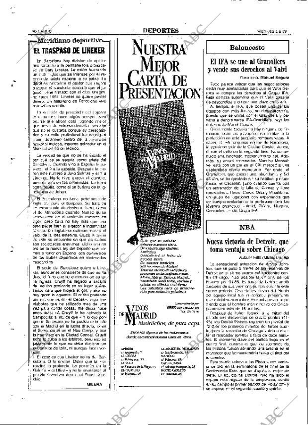 ABC MADRID 02-06-1989 página 90