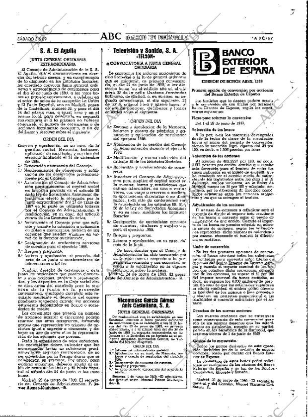 ABC MADRID 03-06-1989 página 87