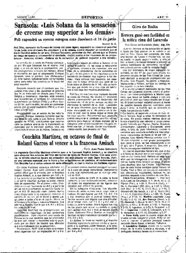 ABC MADRID 03-06-1989 página 91