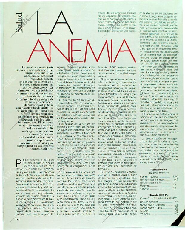 BLANCO Y NEGRO MADRID 04-06-1989 página 110