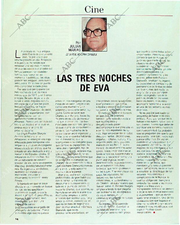 BLANCO Y NEGRO MADRID 04-06-1989 página 14