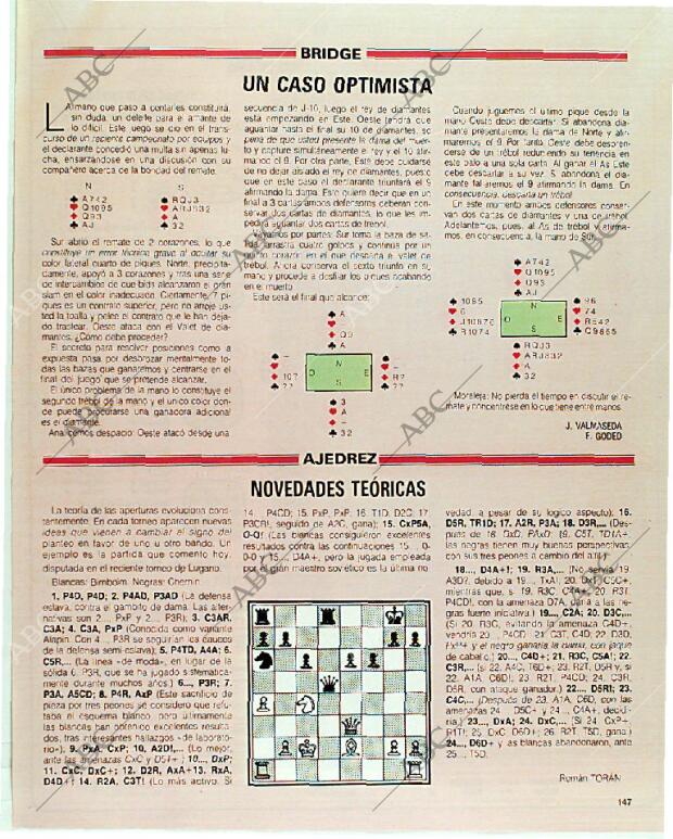 BLANCO Y NEGRO MADRID 04-06-1989 página 147