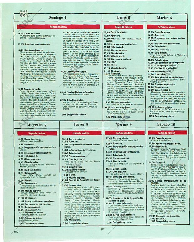 BLANCO Y NEGRO MADRID 04-06-1989 página 152