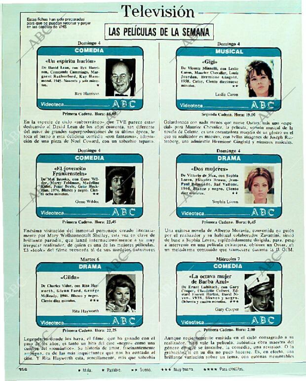 BLANCO Y NEGRO MADRID 04-06-1989 página 156