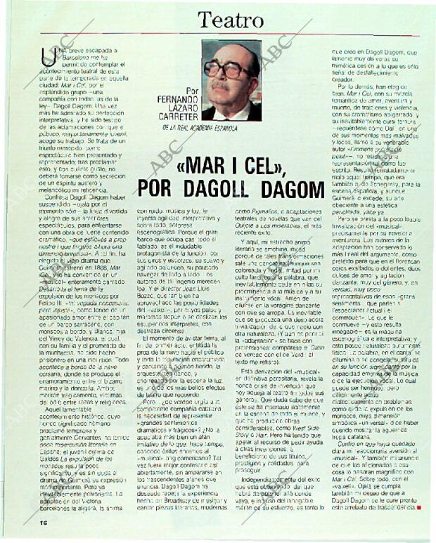 BLANCO Y NEGRO MADRID 04-06-1989 página 16