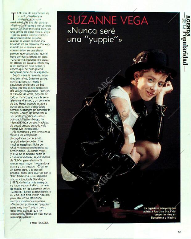 BLANCO Y NEGRO MADRID 04-06-1989 página 43