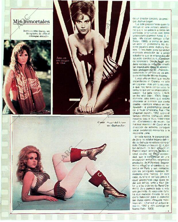 BLANCO Y NEGRO MADRID 04-06-1989 página 72