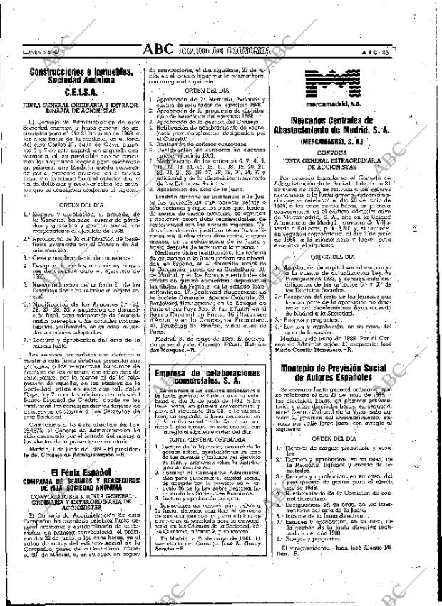 ABC MADRID 05-06-1989 página 85