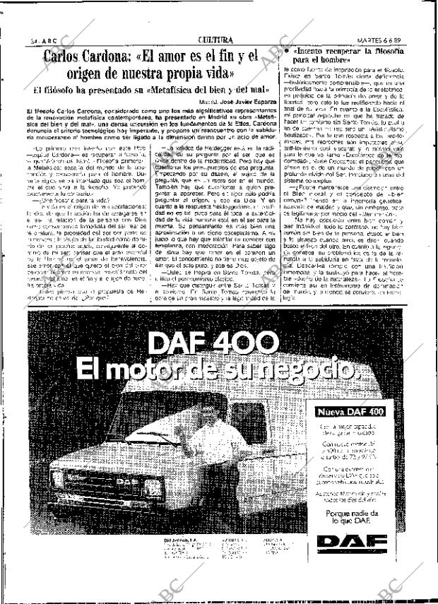 ABC SEVILLA 06-06-1989 página 54